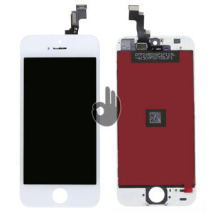 Оригинальный дисплей iPhone 5S белый (LCD, тачскрин, стекло, модуль в сборе)