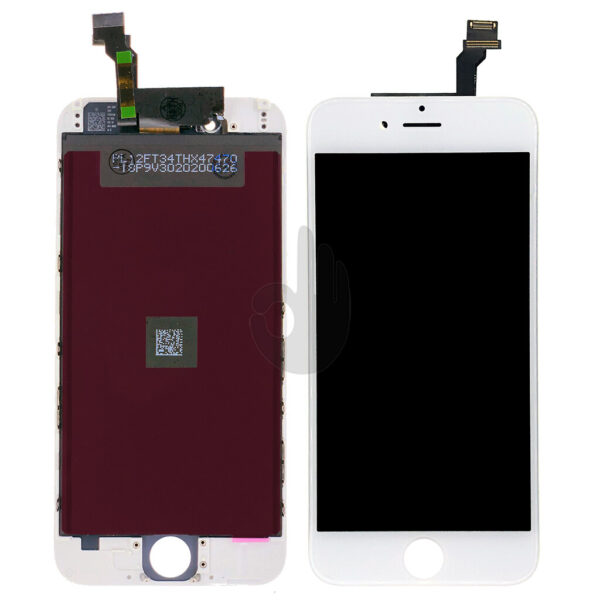 Оригинальный-дисплей-iPhone-6-Белый-LCD-экран,-тачскрин,-рамка