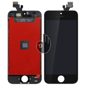 Дисплей iPhone 5 черный (LCD экран, тачскрин, стекло в сборе)
