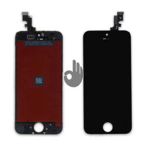 Дисплей iPhone 5S черный (LCD экран, тачскрин, стекло, модуль в сборе)