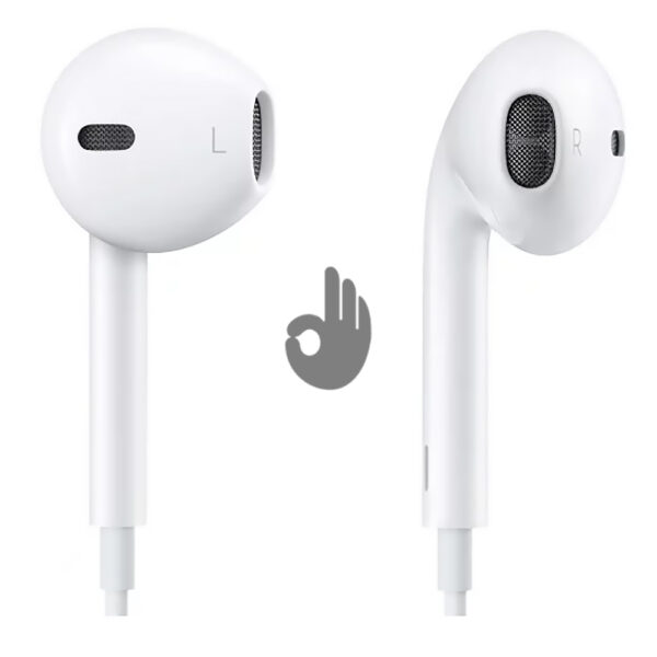 Оригинальные Наушники Apple EarPods с микрофоном и пультом (Штекер 3.5 мм) | MNHF2ZM/A