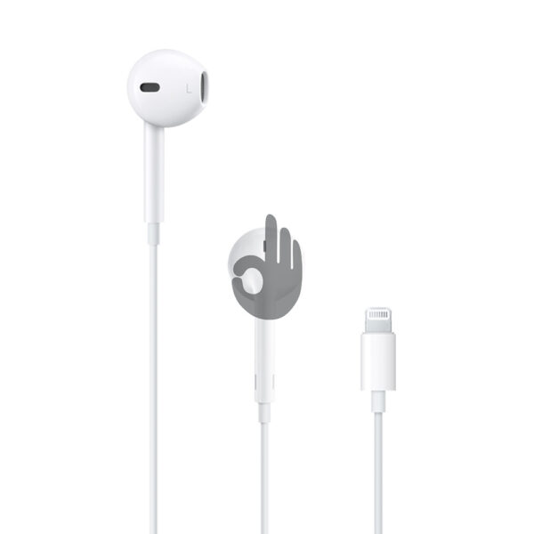 Навушники APPLE EARPODS with Lightning Connector | OEM - Зображення 3
