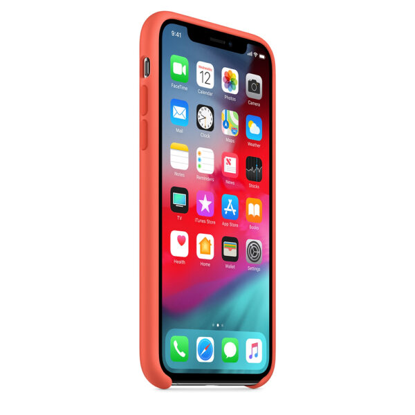 Чехол Apple iPhone X Silicone Case Nectarine
