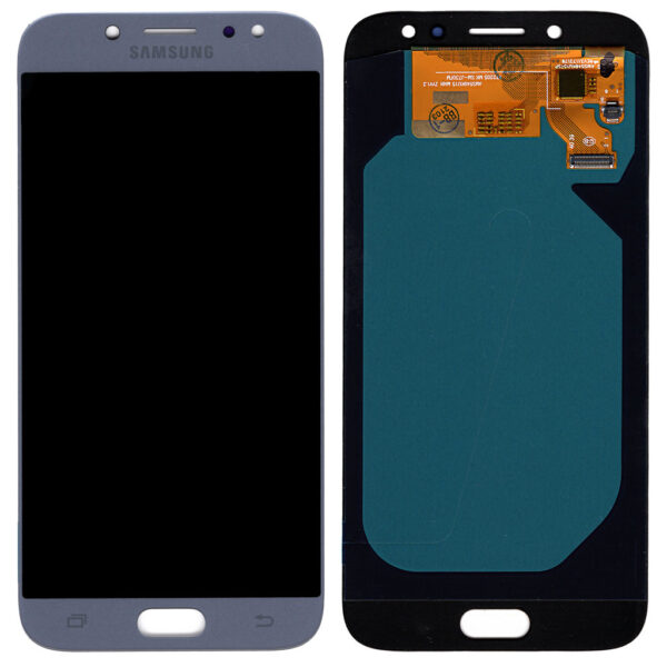 Дисплей Samsung J730 Galaxy J7 Plus (2017) голубым тачскрином (Mist Blue) OLED