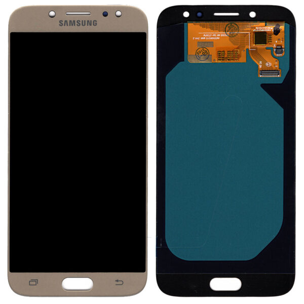 Дисплей Samsung J730 Galaxy J7 Plus (2017) с золотым тачскрином OLED