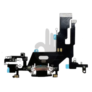 Шлейф iPhone 11 Original PRC з роз'ємом зарядки та мікрофонами Black