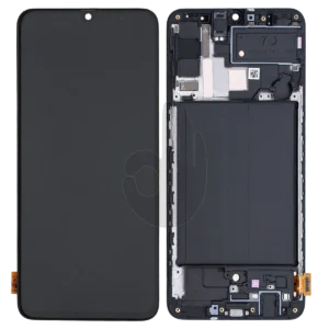 Дисплей Samsung Galaxy A70 (SM-A705) OLED полноразмерный, с тачскрином и рамкой