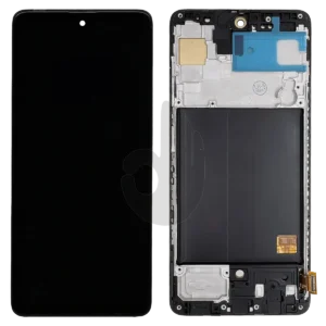 Дисплей Samsung Galaxy A51 (SM-A515) OLED повнорозмірна з тачскріном та рамкою