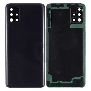 Задня кришка Samsung Galaxy A51 (SM-A515) | Чорна (Black)