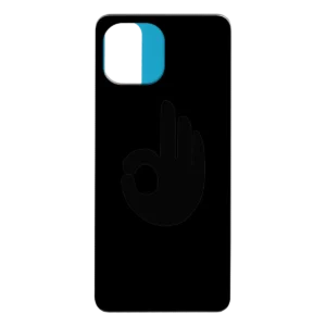 Задня кришка Xiaomi Mi 11 Lite | Чорна (Black)