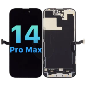 Дисплей iPhone 14 Pro Max OLED GX с тачскрином и рамкой