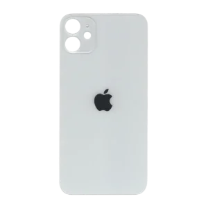 Заднє скло корпусу iPhone 11 | Біле | з великим вирізом під камеру
