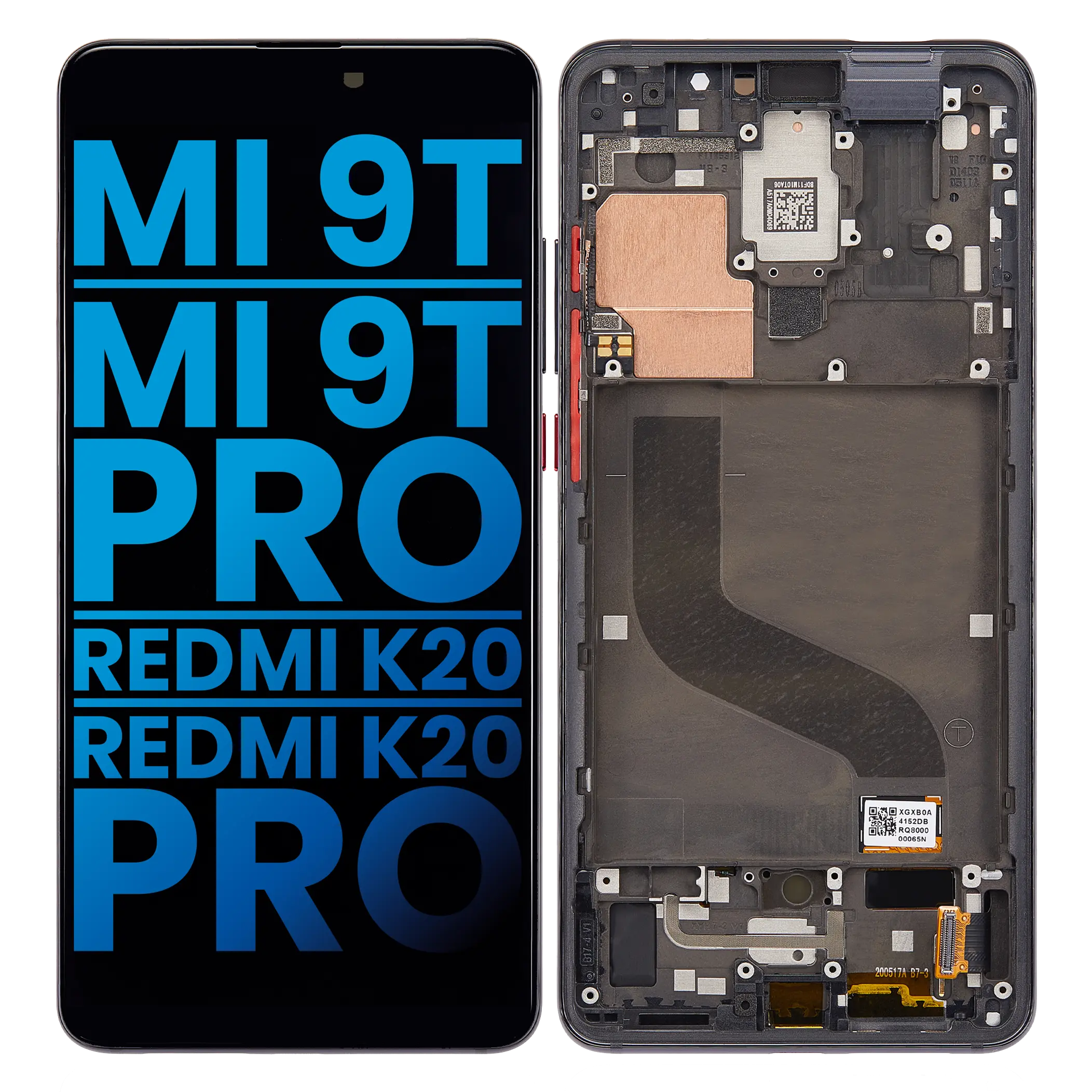 Дисплей Xiaomi Mi 9T, Mi 9T Pro, Redmi K20, Redmi K20 Pro OLED с тачскрином и рамкой Carbon Black Дисплей Xiaomi Mi 9T, Mi 9T Pro, Redmi K20, Redmi K20 Pro OLED с тачскрином и рамкой Carbon Black