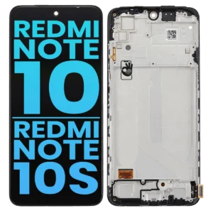Дисплей Xiaomi Redmi Note 10 4G / Redmi Note 10s / Poco M5s OLED с тачскрином и рамкой