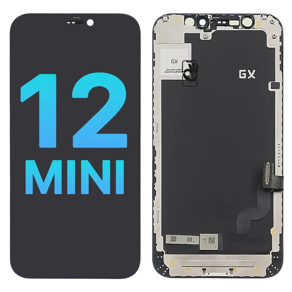 Дисплей iPhone 12 mini OLED GX з тачскріном та рамкою