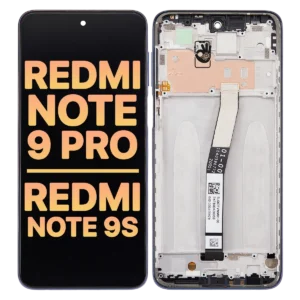 Дисплей Xiaomi Redmi Note 9 Pro / Redmi Note 9S Original PRC с тачскрином и рамкой Gray