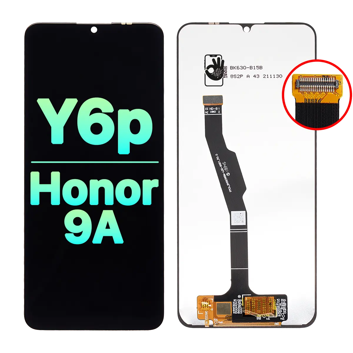 Дисплей Huawei Y6p / Honor 9A с тачскрином Дисплей Huawei Y6p / Honor 9A с тачскрином