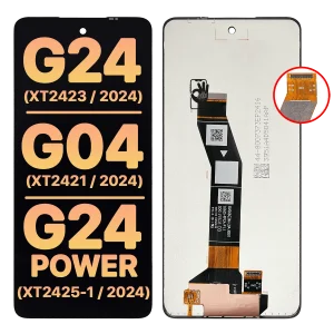 Дисплей Motorola G24 (XT2423) / G04 (XT2421) / G24 Power (XT2425) Original PRC з тачскріном