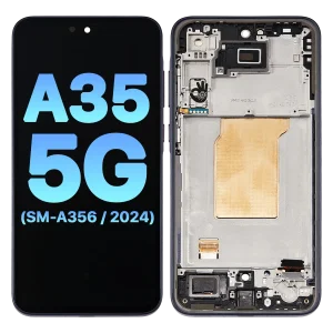Дисплей Samsung Galaxy A35 5G (SM-A356 / 2024) OLED полноразмерная, с тачскрином и рамкой Awesome Navy